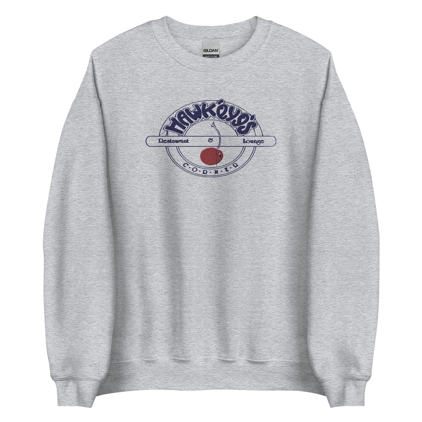 Hawkeye's Corner unisex embroidered sweatshirt