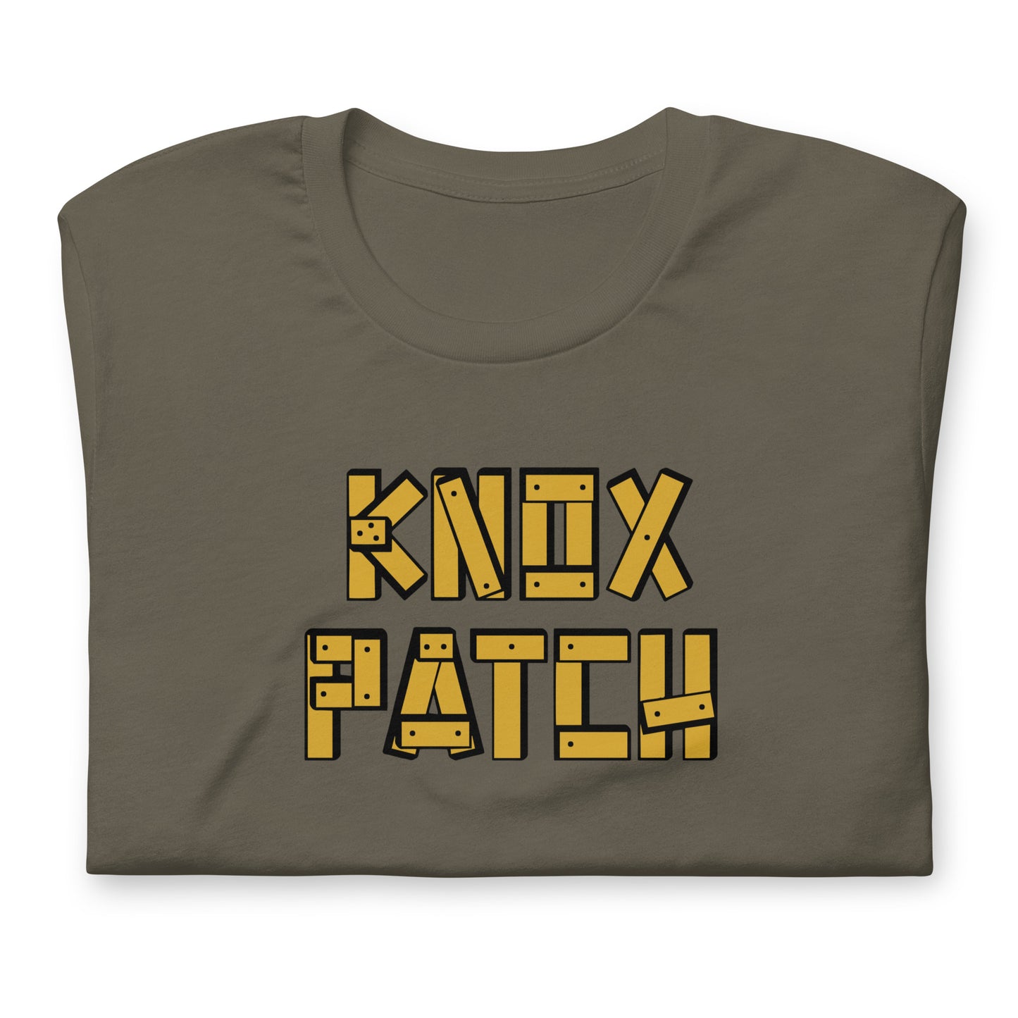 Knox Patch unisex printed t-shirt