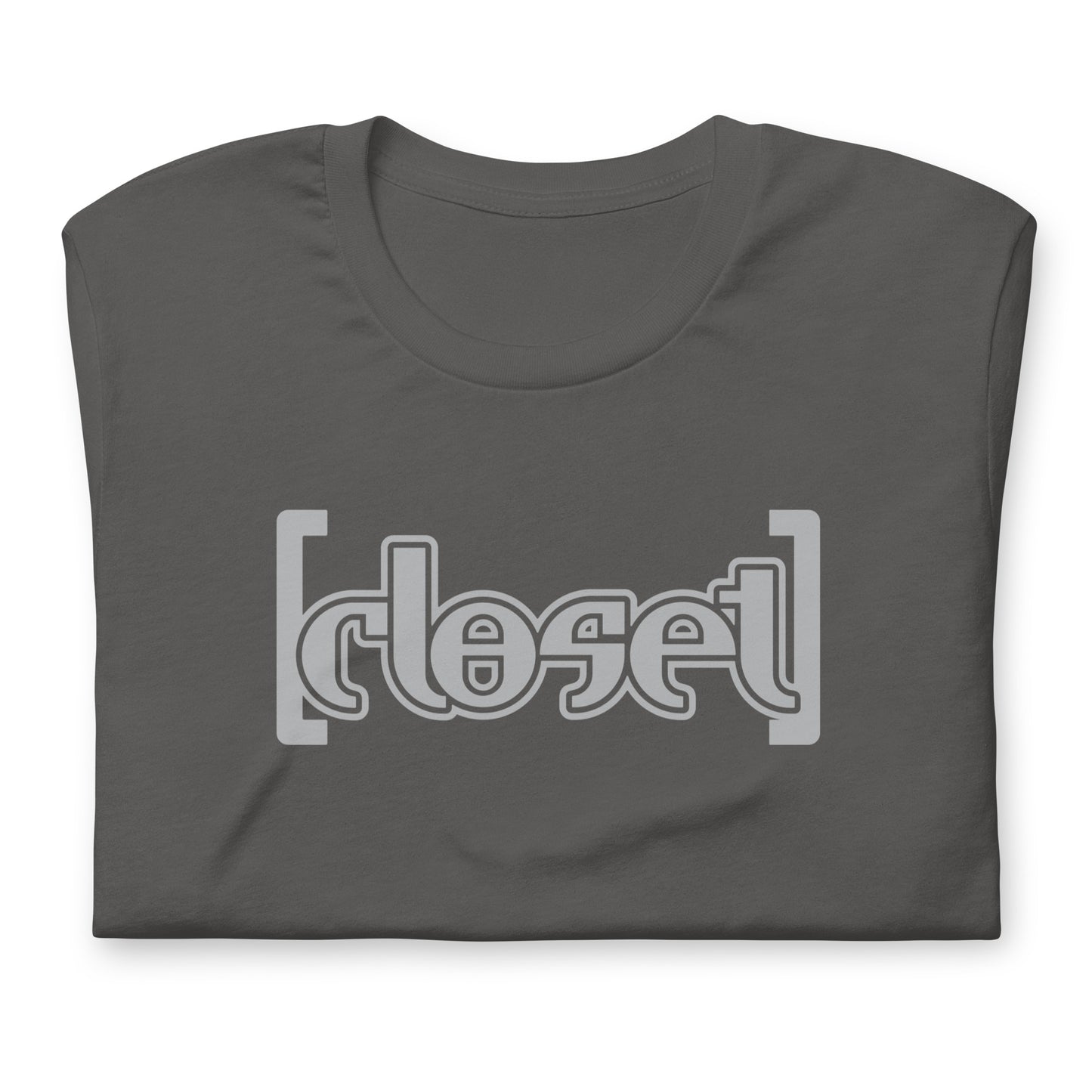 Closet unisex printed t-shirt