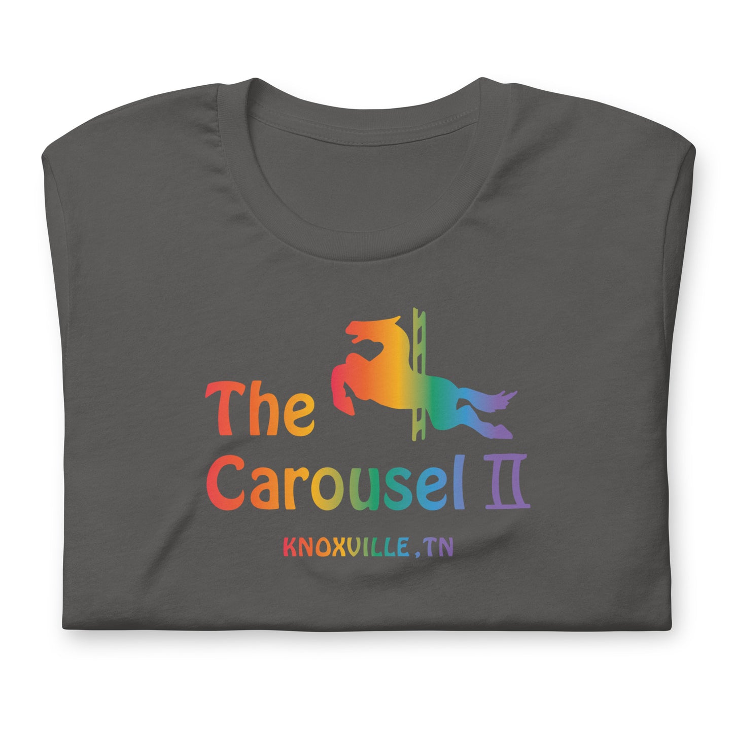 Carousell II pride unisex printed t-shirt