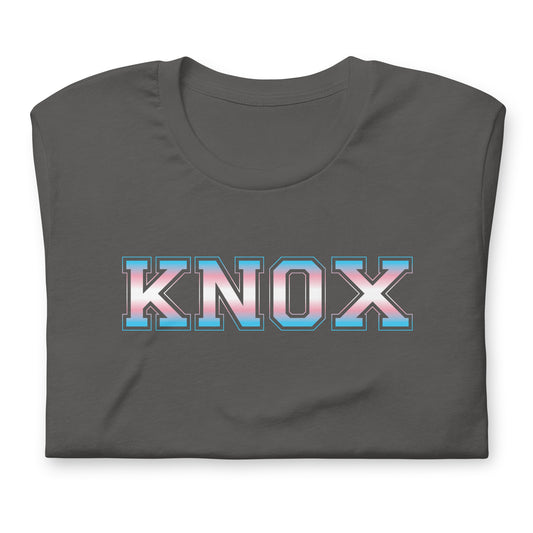 Knox trans unisex printed t-shirt