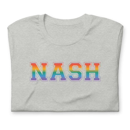 Nash pride unisex printed t-shirt