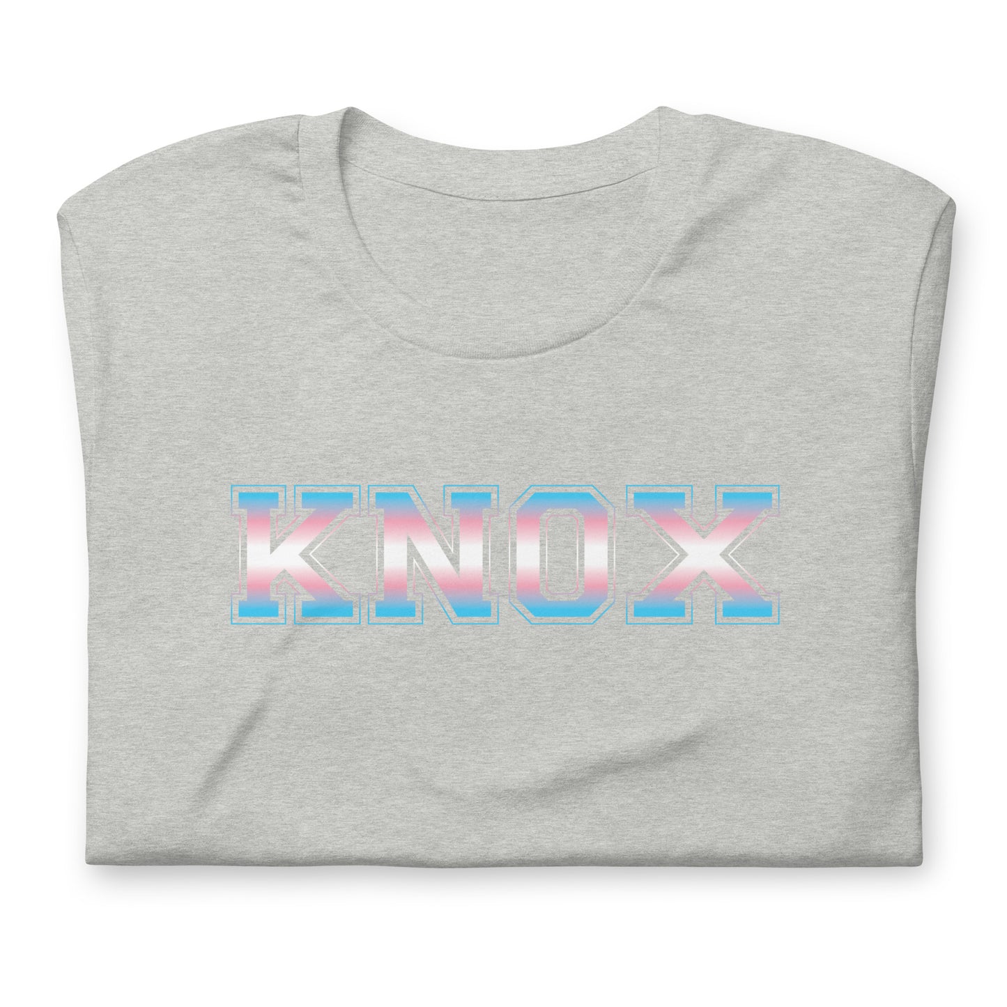 Knox trans pride unisex printed t-shirt