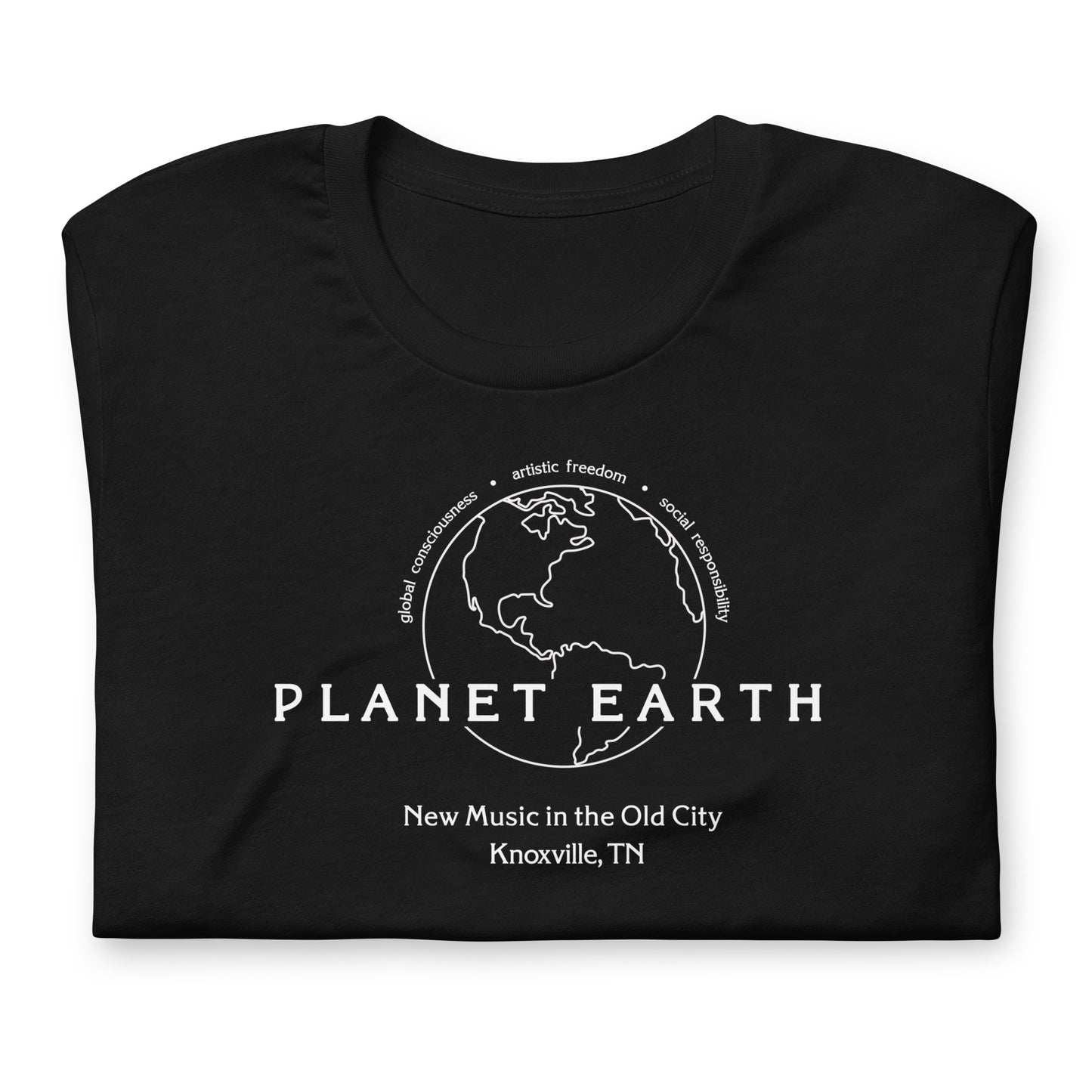 Planet Earth unisex printed t-shirt