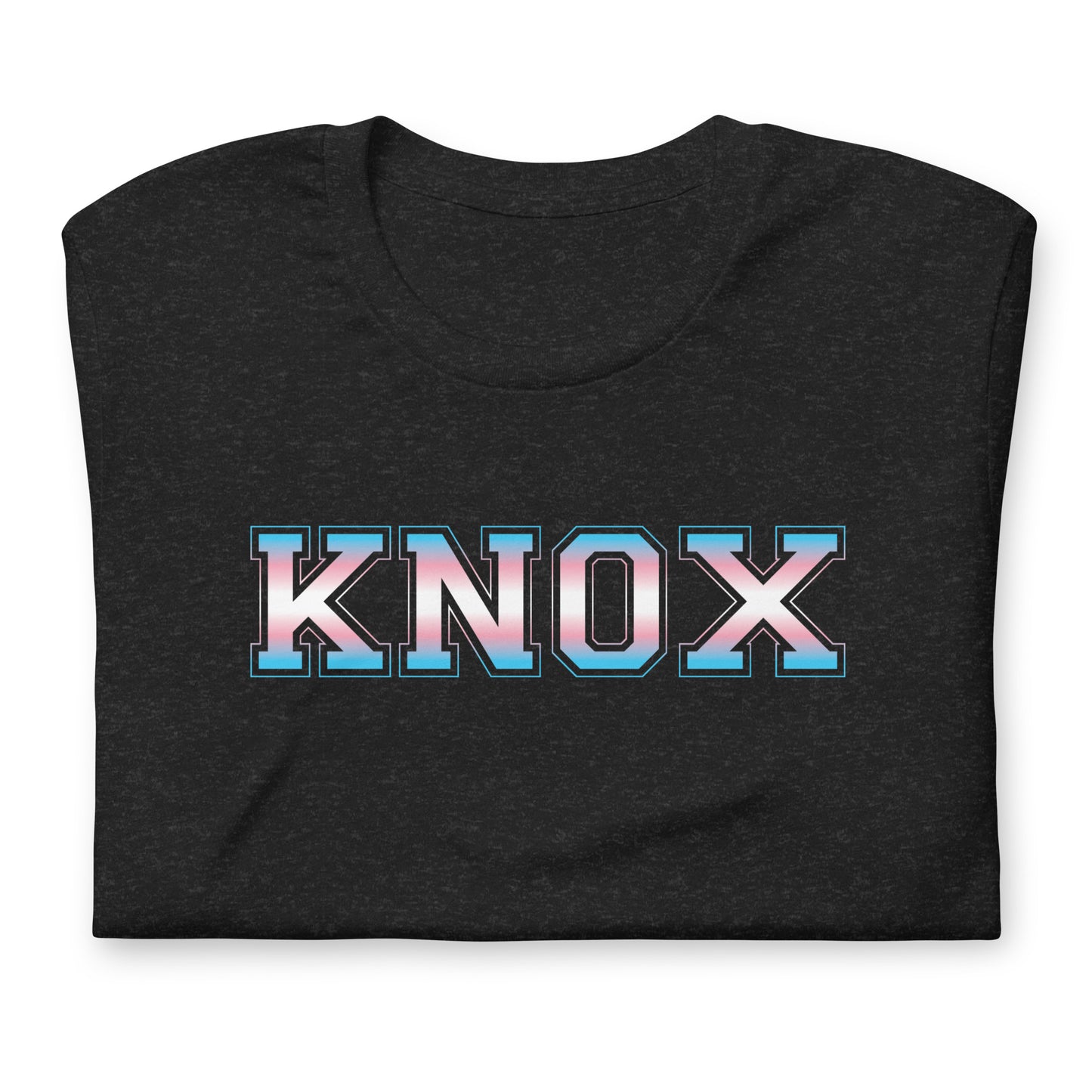 Knox trans pride unisex printed t-shirt