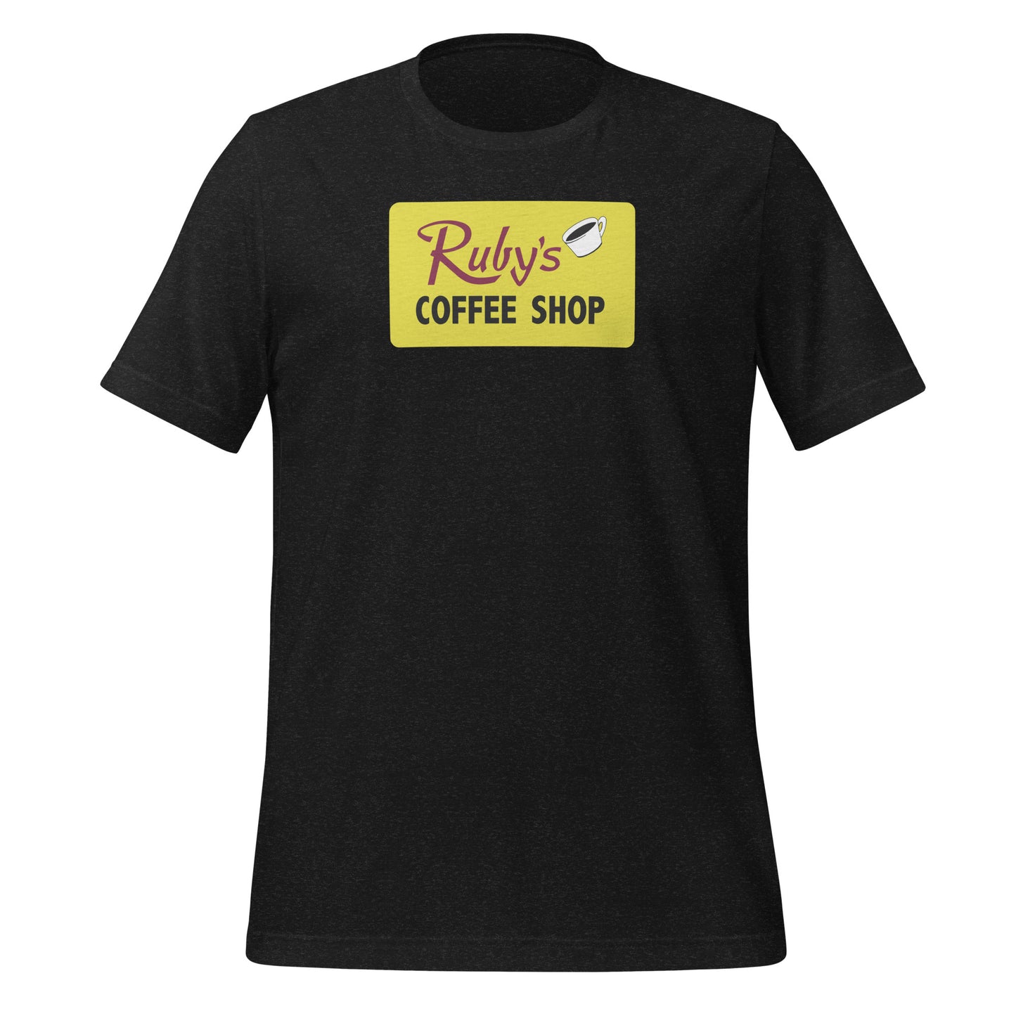 Ruby's Coffee Shop unisex printed t-shirt