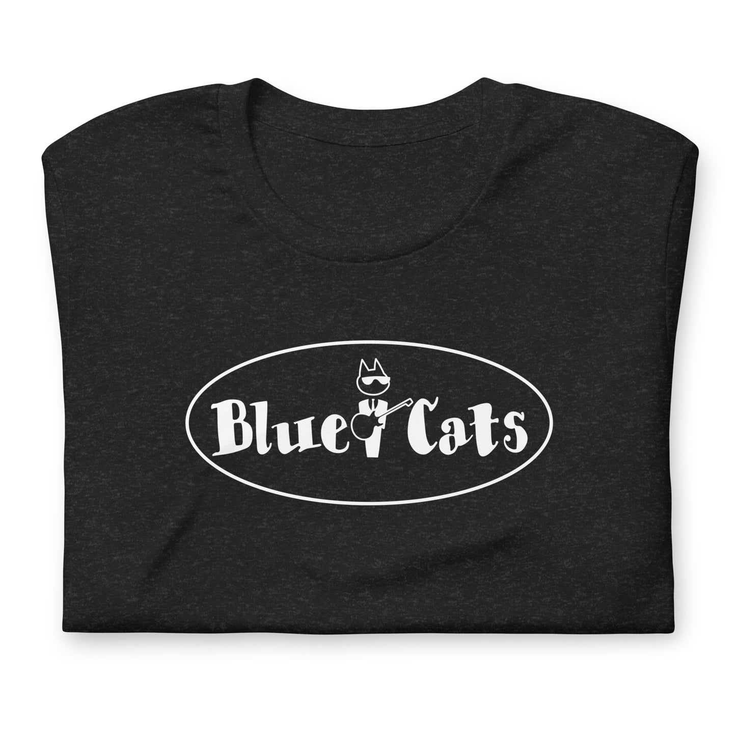 Blue Cats unisex printed t-shirt