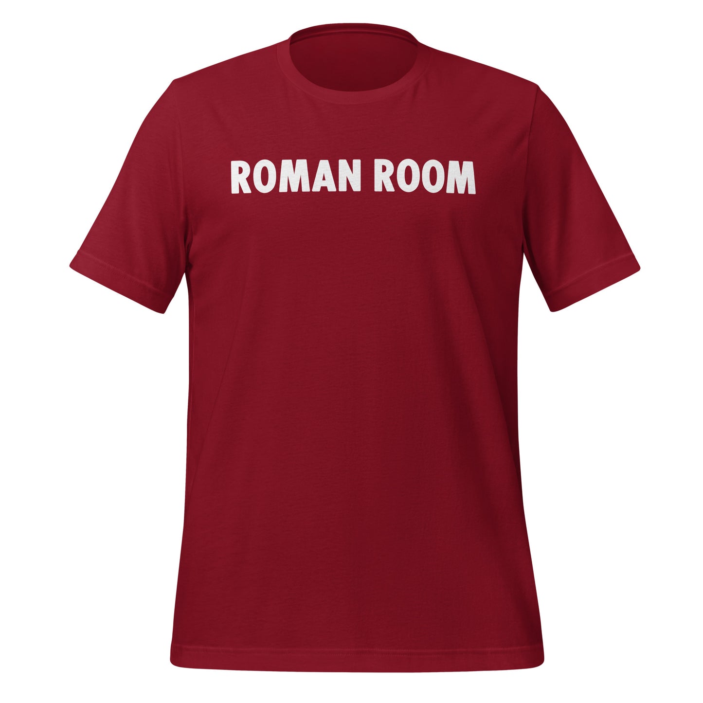 Roman Room unisex printed t-shirt