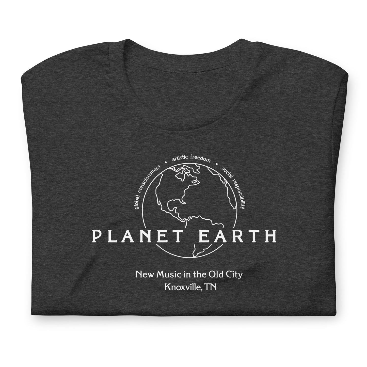 Planet Earth unisex printed t-shirt