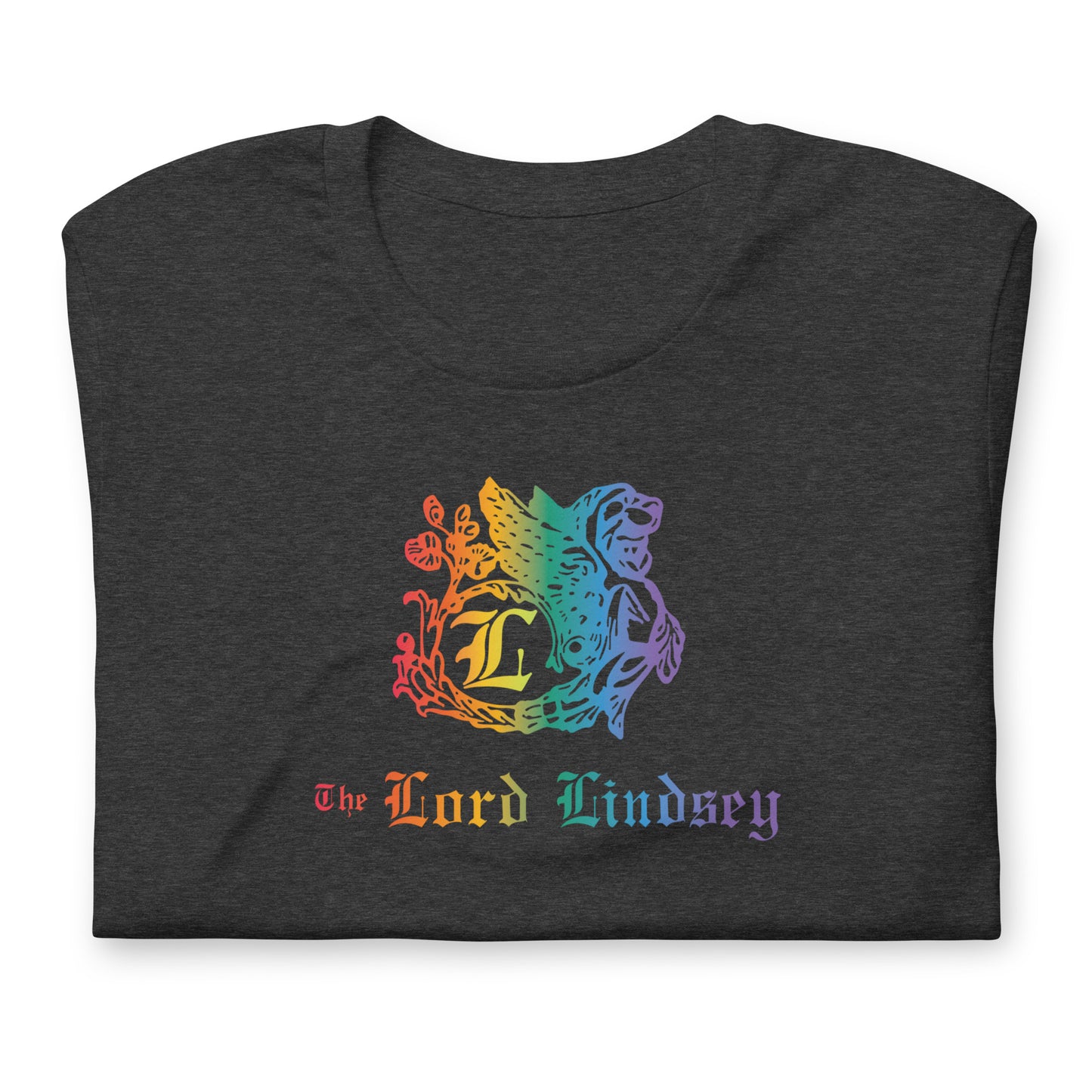 Lord Lindsey pride unisex printed t-shirt