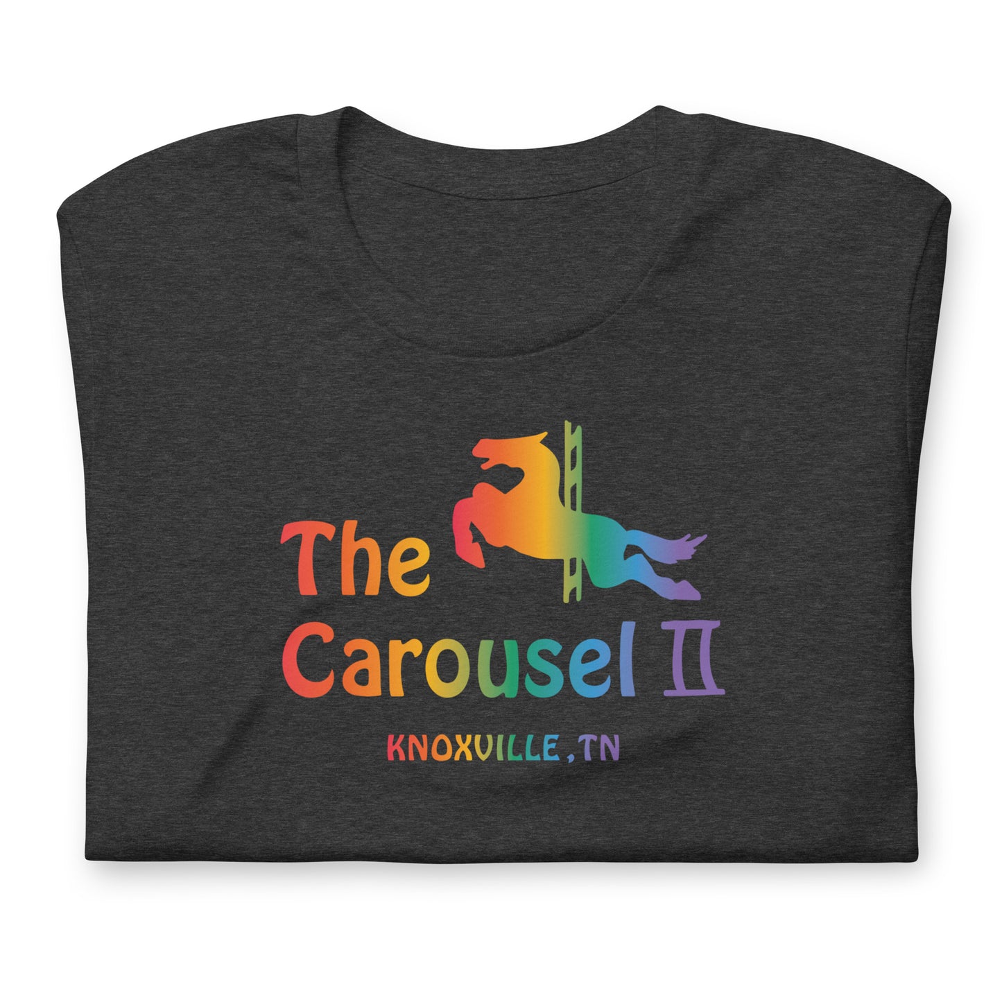 Carousell II pride unisex printed t-shirt