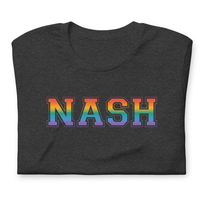 Nash pride unisex printed t-shirt