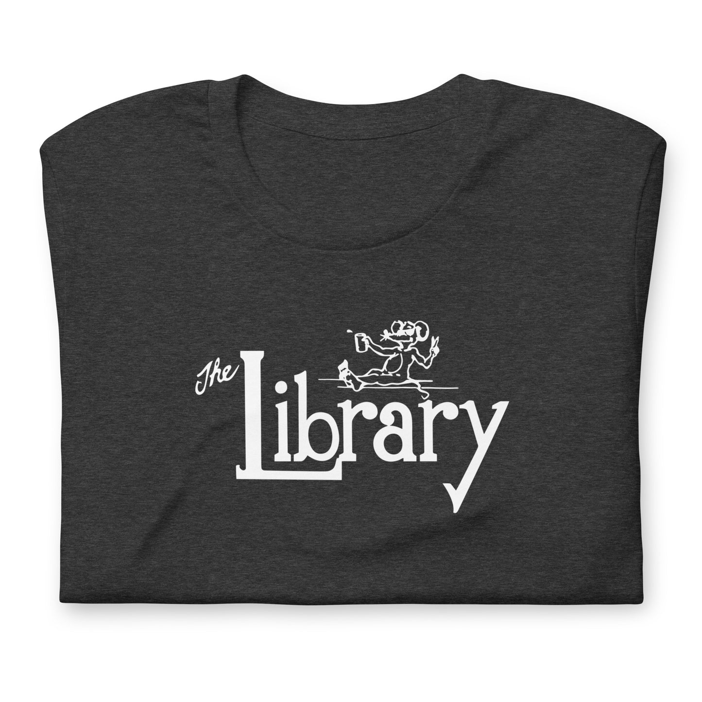 Library unisex printed t-shirt