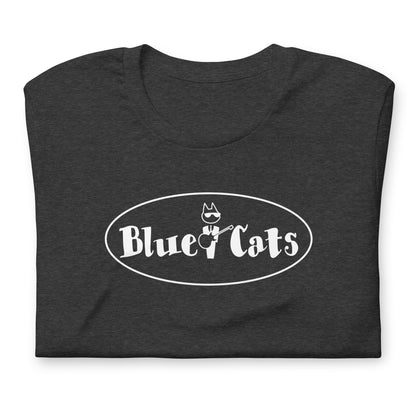 Blue Cats unisex printed t-shirt