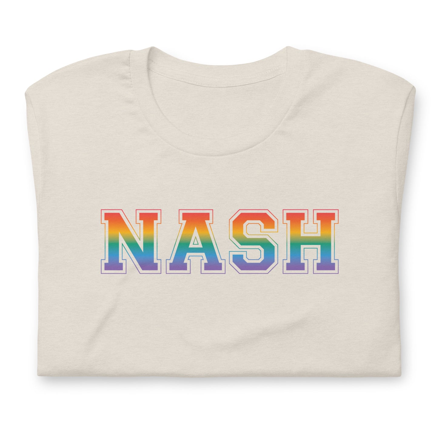 Nash pride unisex printed t-shirt