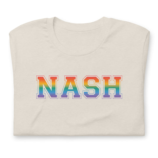 Nash pride unisex printed t-shirt