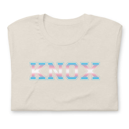 Knox trans pride unisex printed t-shirt