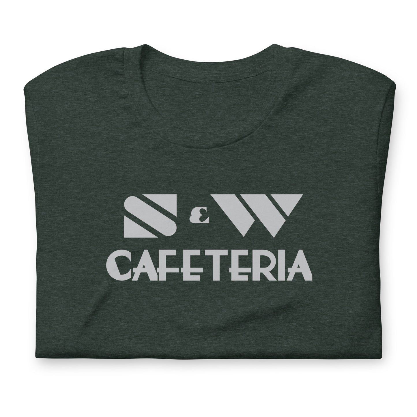 S&W Cafeteria unisex printed t-shirt