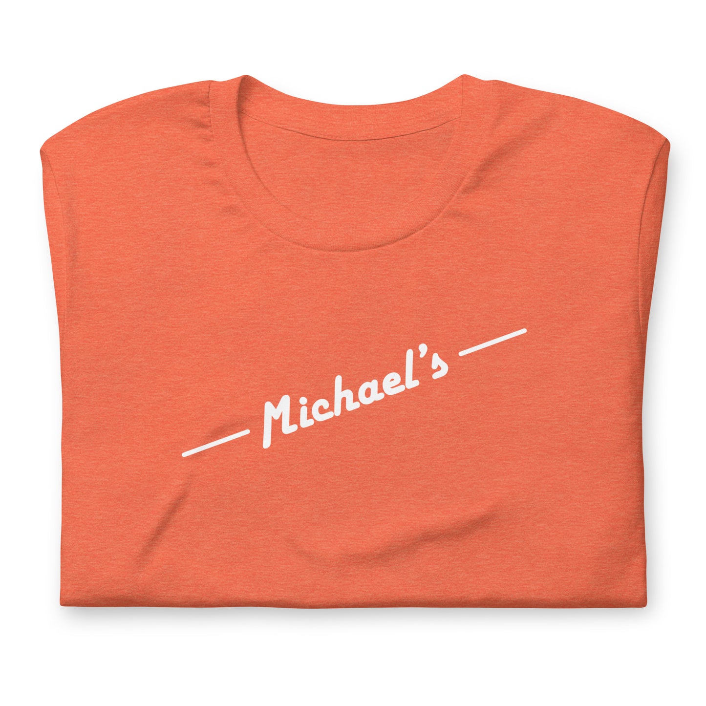 Michael's unisex printed t-shirt