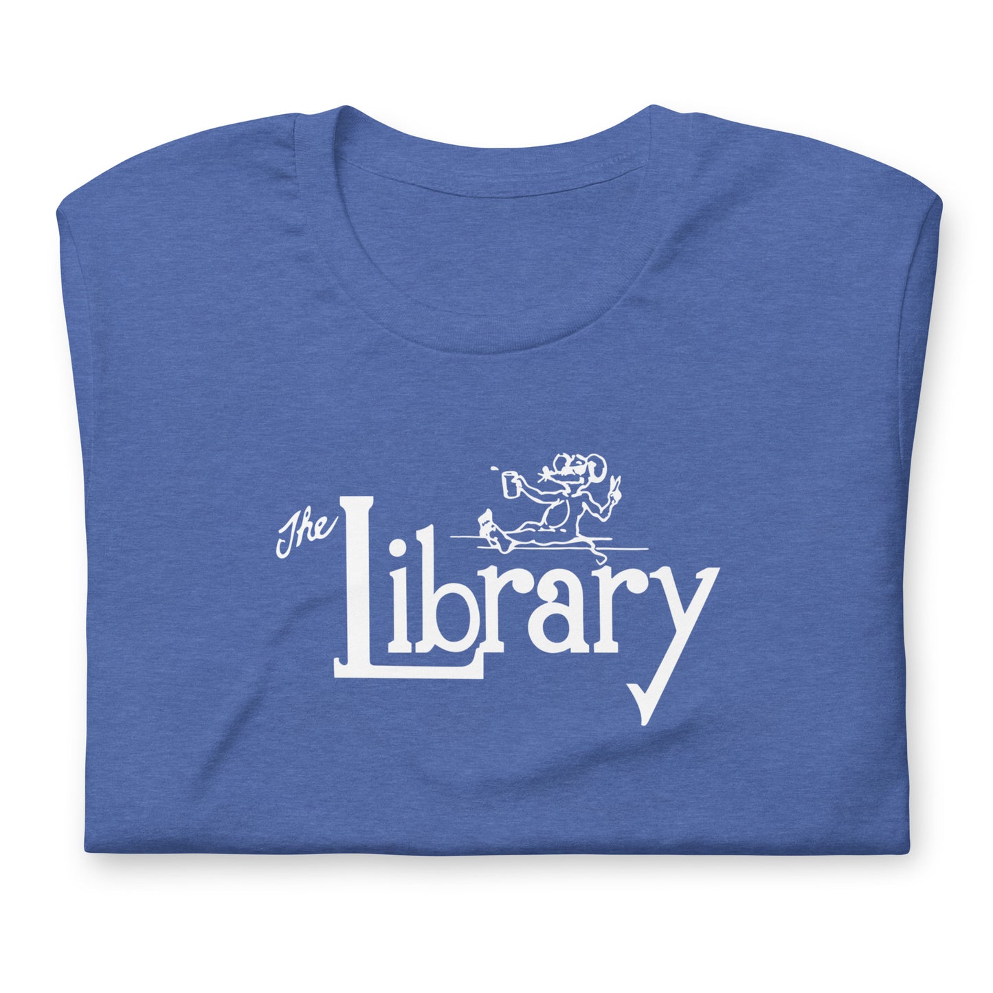 Library unisex printed t-shirt