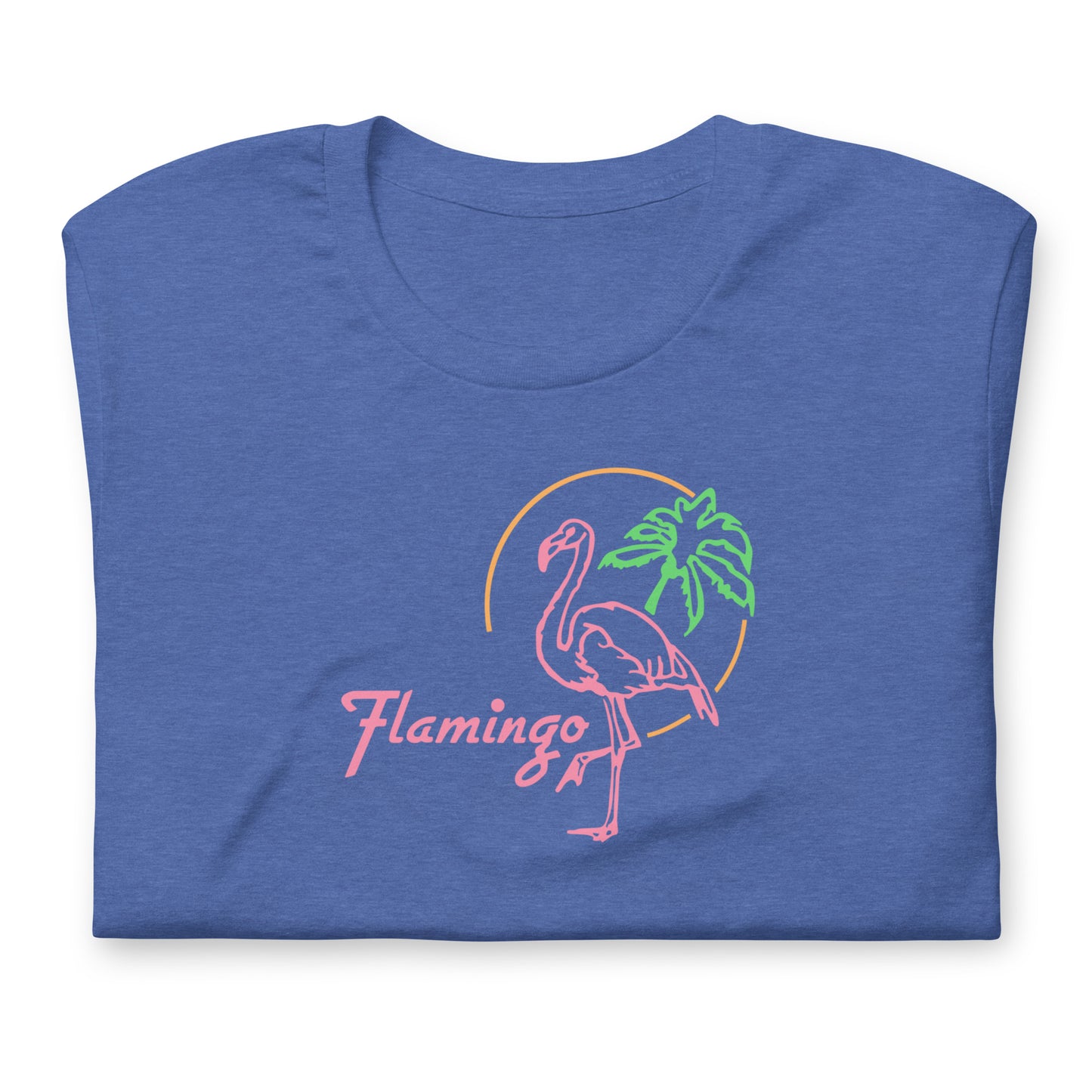 Flamingo Grill unisex printed t-shirt