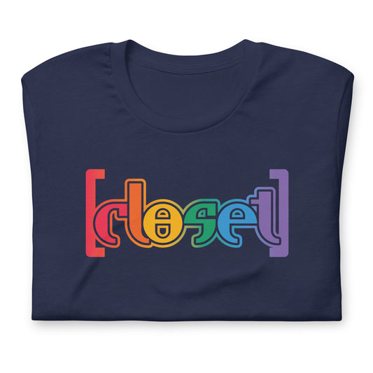 Closet pride unisex printed t-shirt