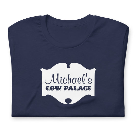 Michael's Cow Palace unisex printed t-shirt