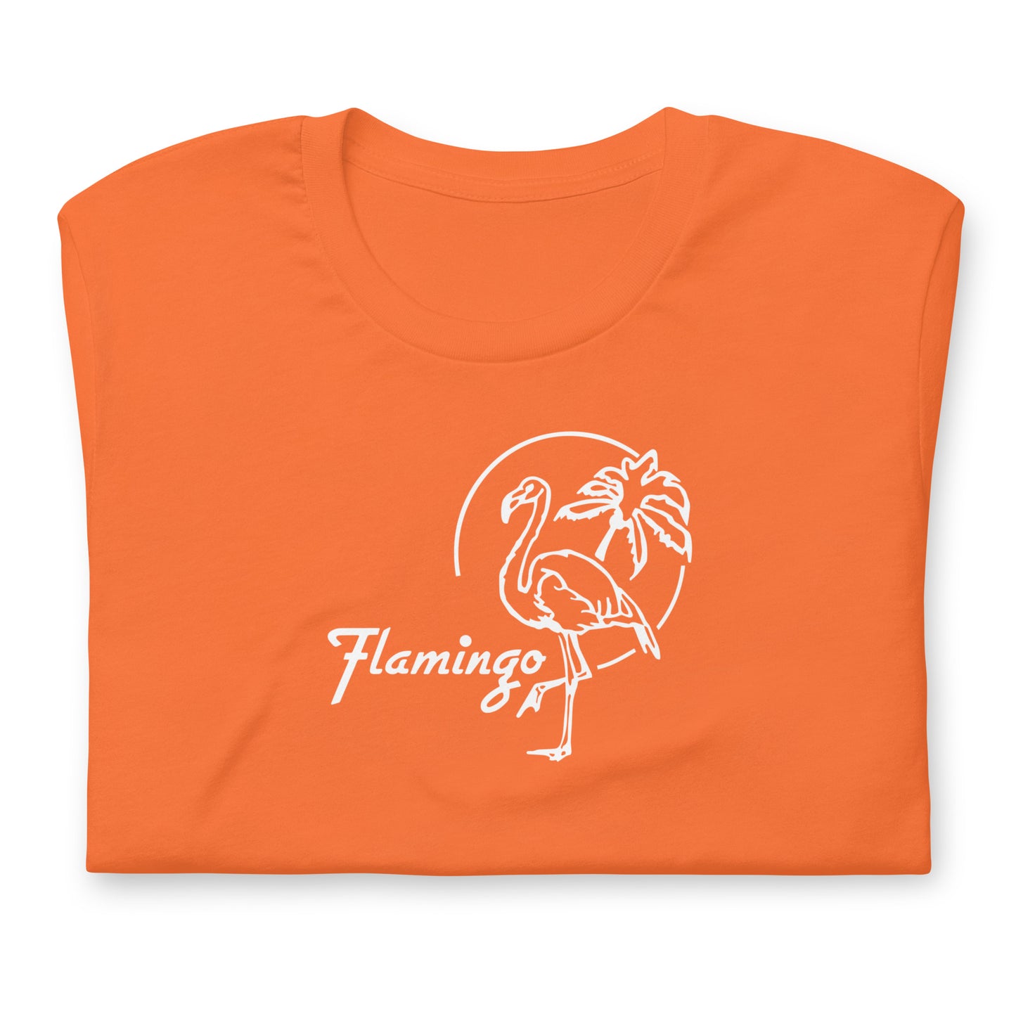 Flamingo Grill unisex printed t-shirt