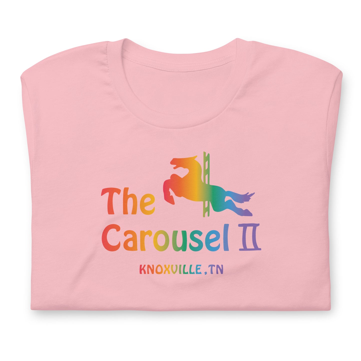 Carousell II pride unisex printed t-shirt