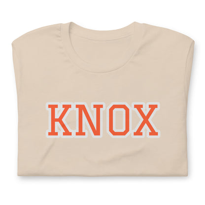 Knox unisex printed t-shirt