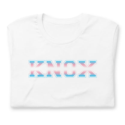 Knox trans pride unisex printed t-shirt