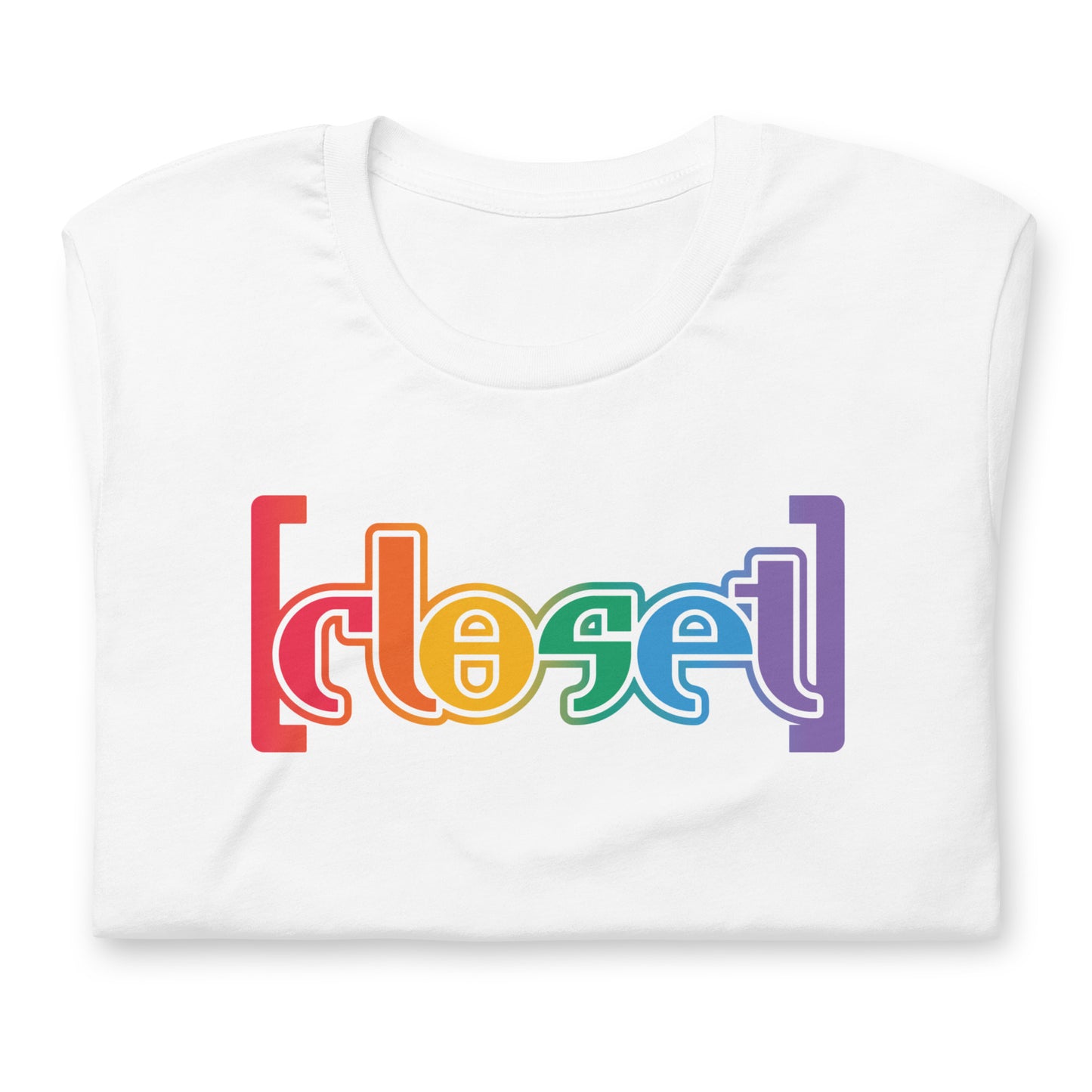 Closet pride unisex printed t-shirt